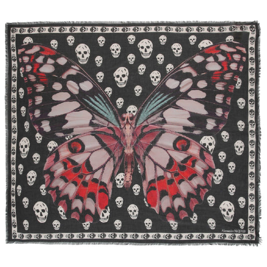 Front view of Alexander McQueen Fashion Scarves 540540-3418Q-1072-NS