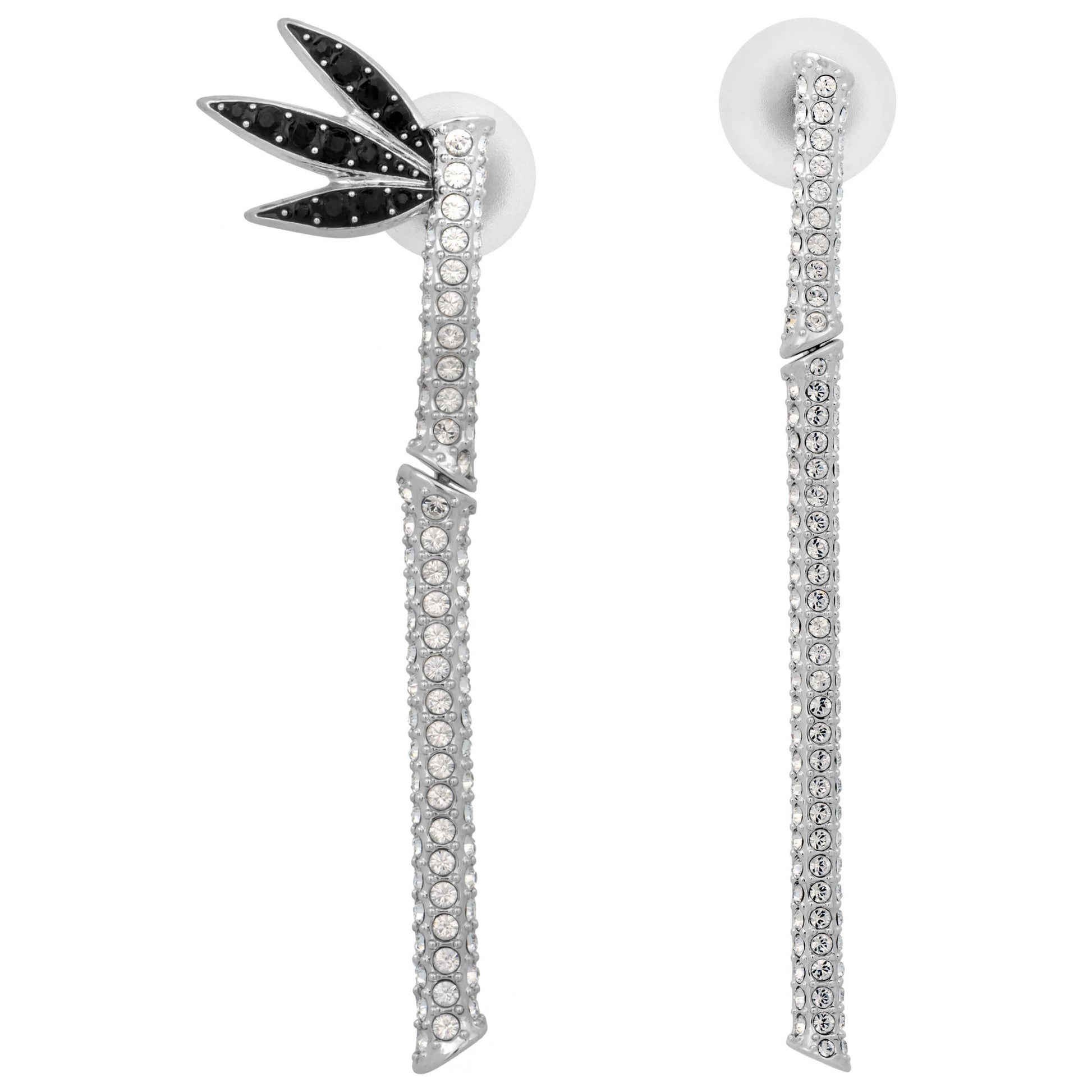 Left view of Swarovski Mandarin Women's Earrings 5409680