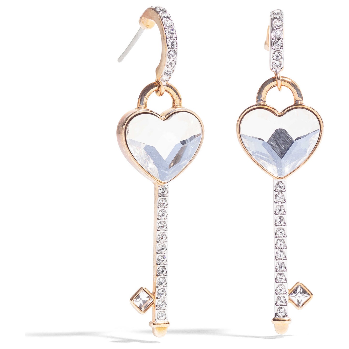 Front view of Swarovski Melt Your Heart Women's Earrings 5412410