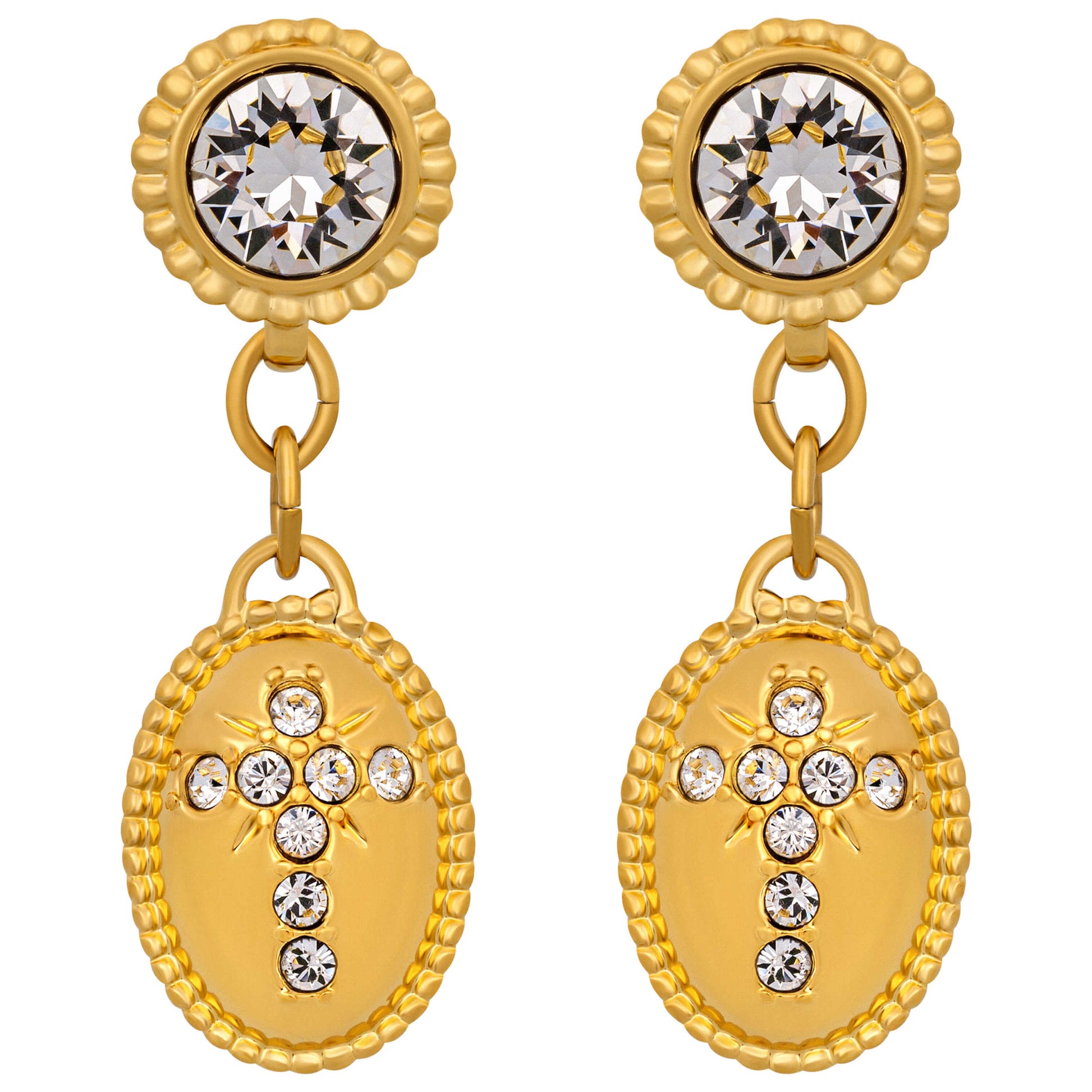 Front view of Swarovski Magnetic Women's Earrings 5416776