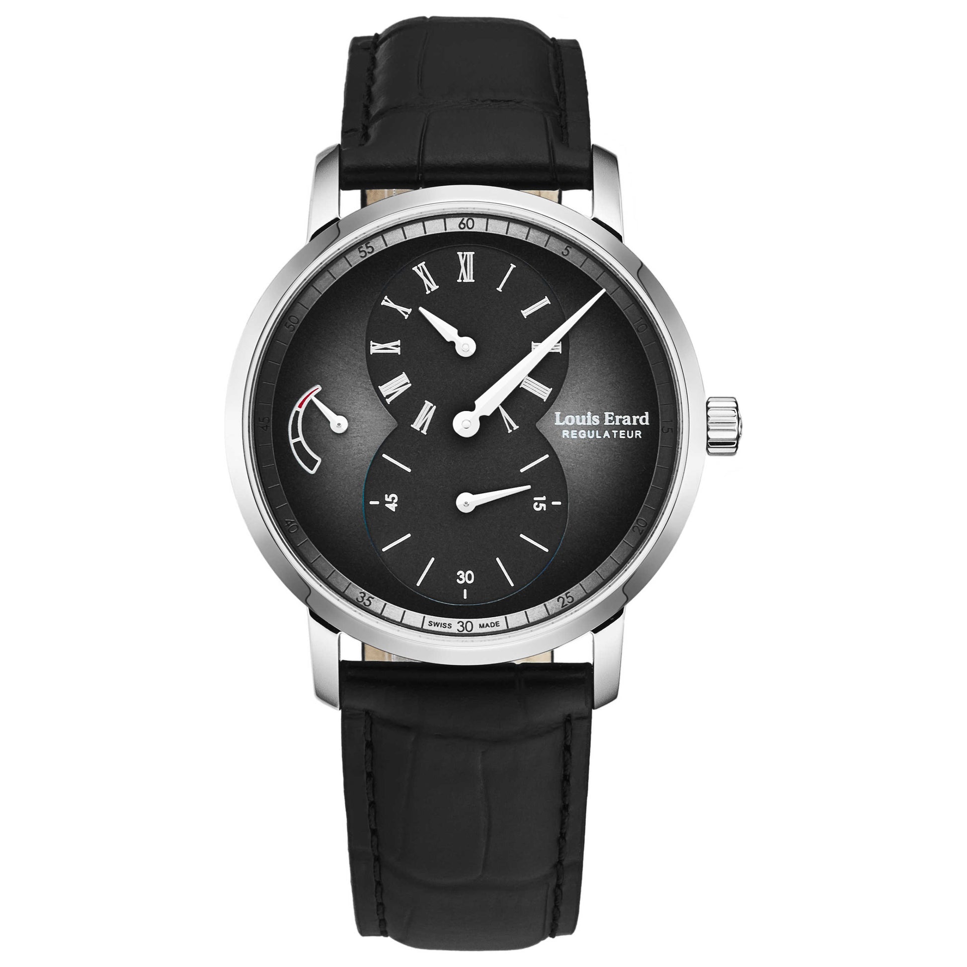 Front view of Louis Erard Excellence Men's Manual-Wind Watch 54230AG52BDC02