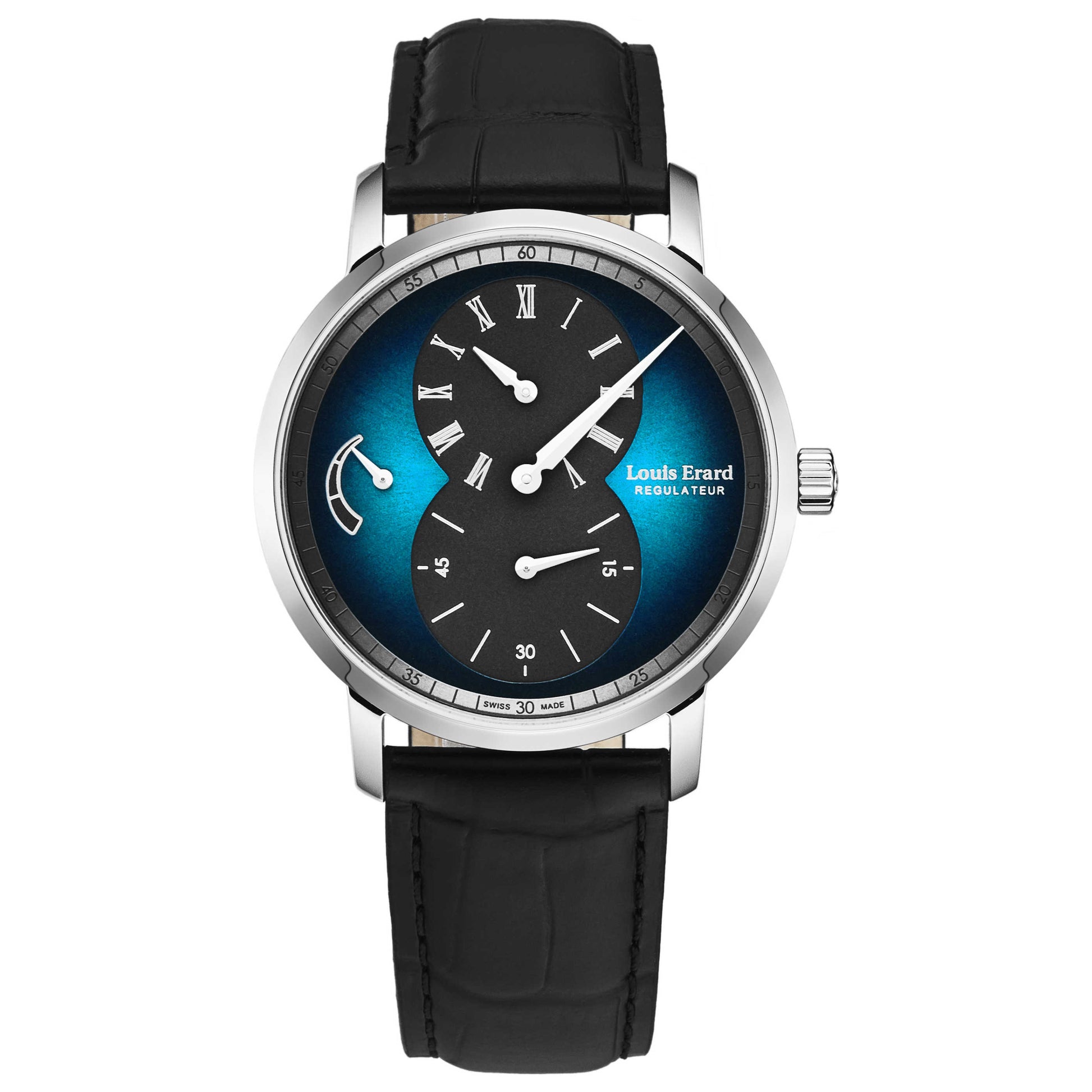 Front view of Louis Erard Excellence Men's Manual-Wind Watch 54230AG55BDC02