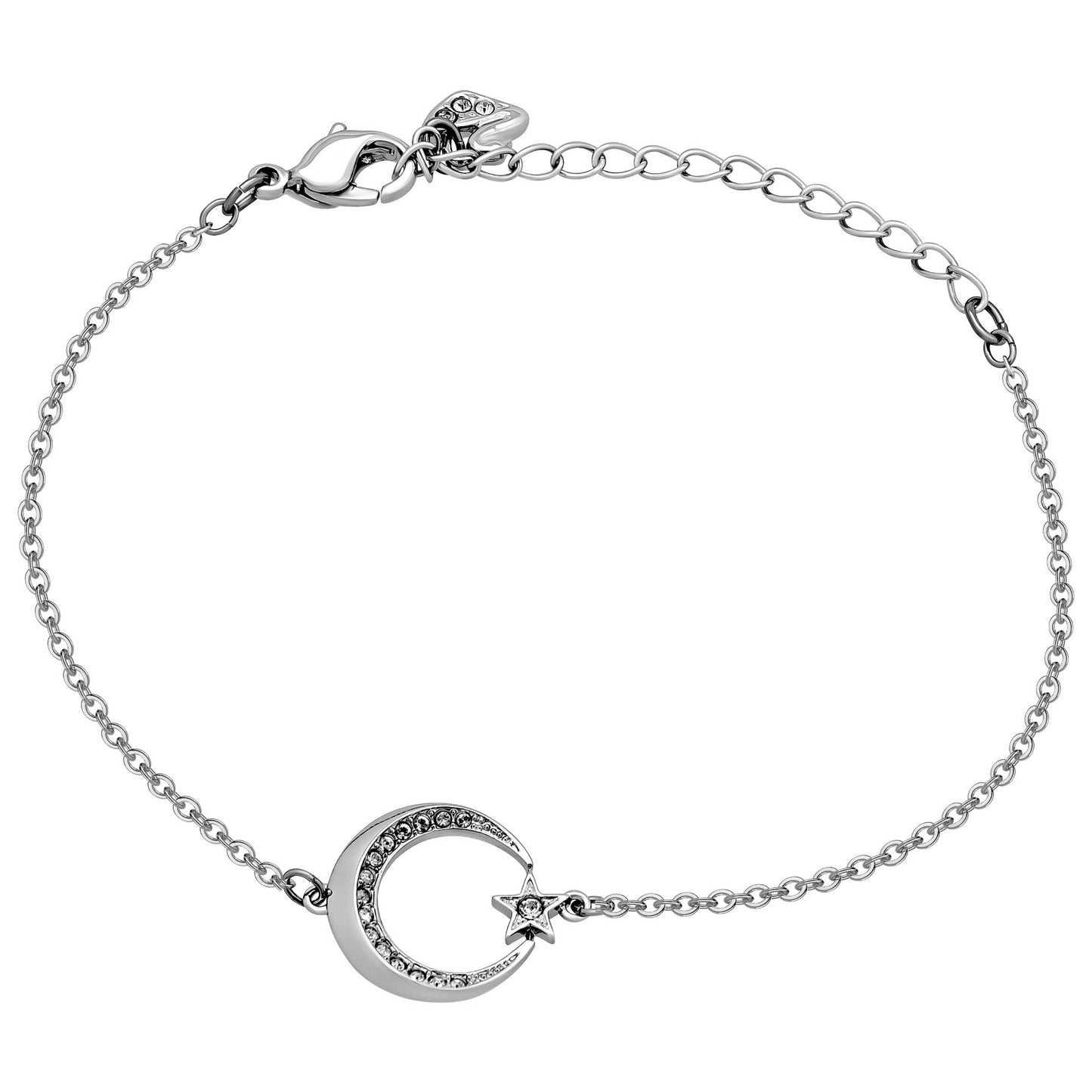 Front view of Swarovski Crescent Women's Bracelet 5431947