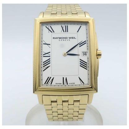 Front view of Raymond Weil Tradition Men's Swiss Quartz (Battery-Powered) Watch 5456-P-00300-PO