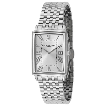 Front view of Raymond Weil Tradition Men's Swiss Quartz (Battery-Powered) Watch 5456-ST-00658