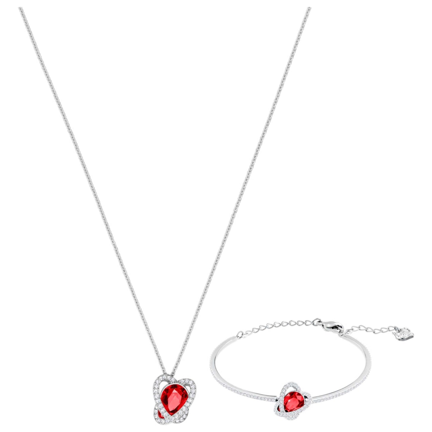 Front view of Swarovski Outstanding Women's Jewelry Set 5463761