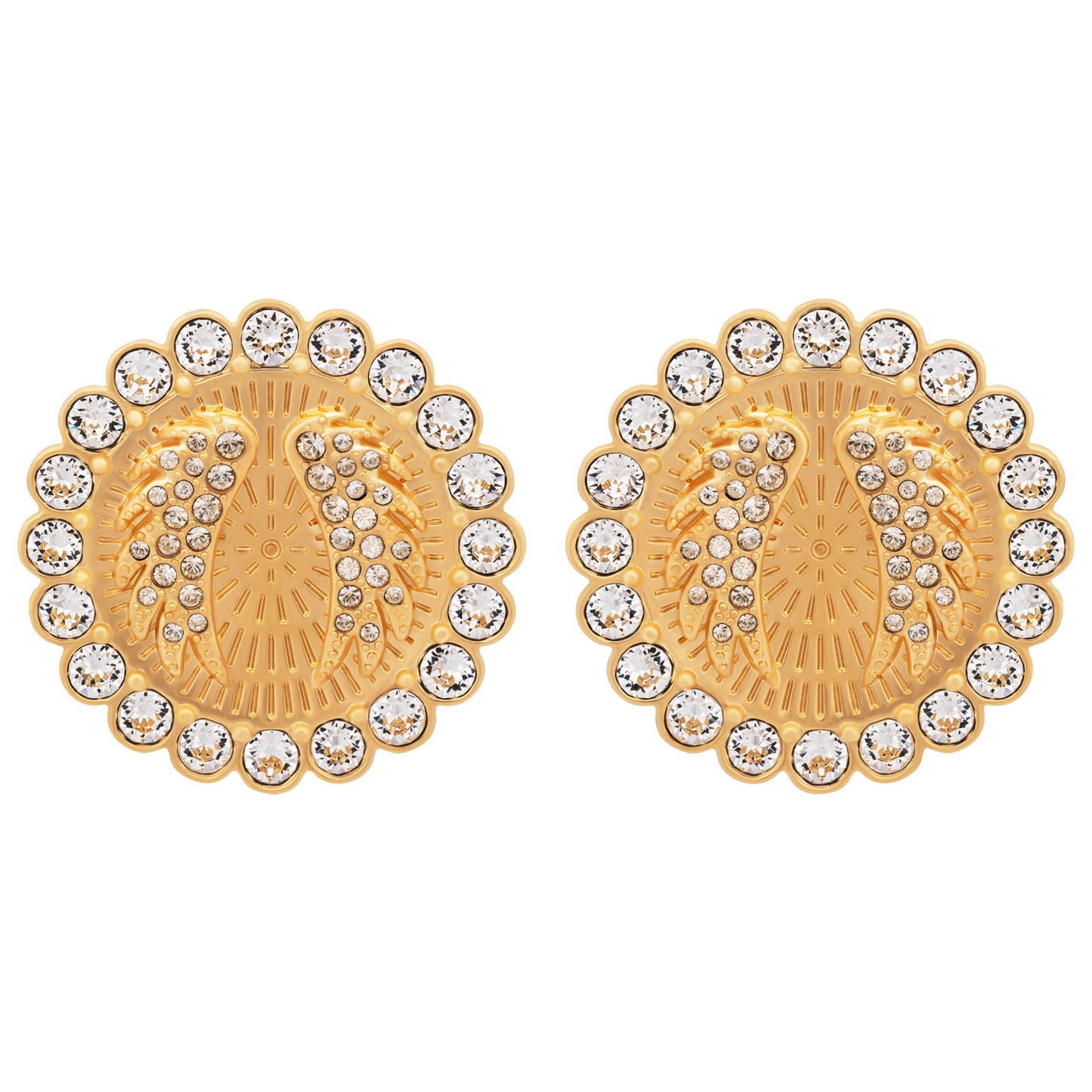 Front view of Swarovski Lucky Goddess Women's Earrings 5464120