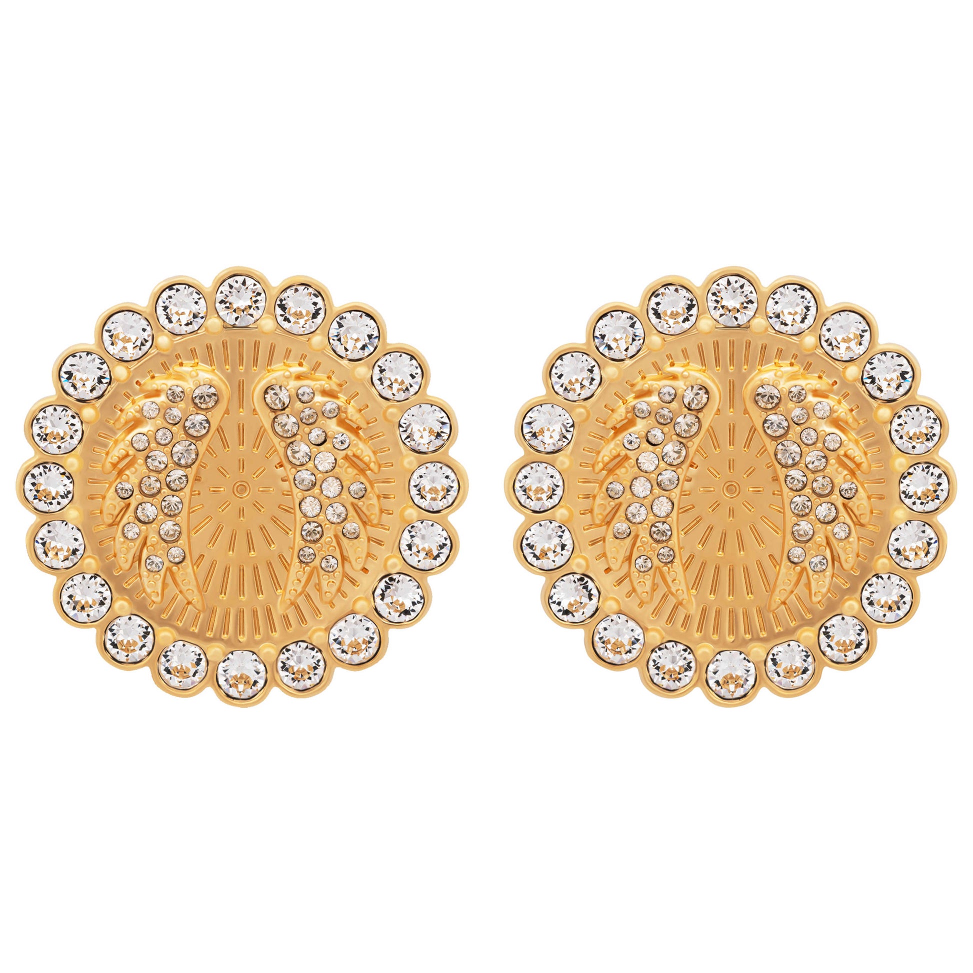 Front view of Swarovski Lucky Goddess Women's Earrings 5464120