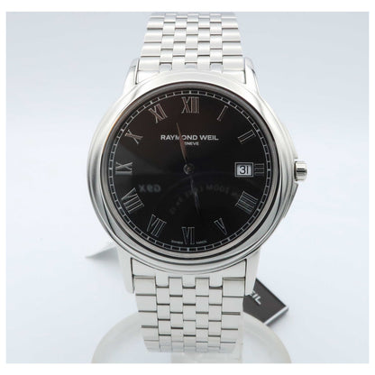 Front view of Raymond Weil Tradition Men's Swiss Quartz (Battery-Powered) Watch 5466-ST-00208-SDV
