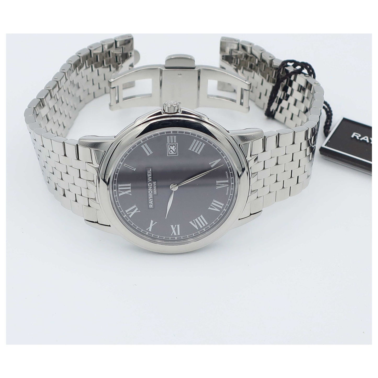 Raymond Weil Tradition Men's Swiss Quartz (Battery-Powered) Watch 5466-ST-00608-SD - Image #8