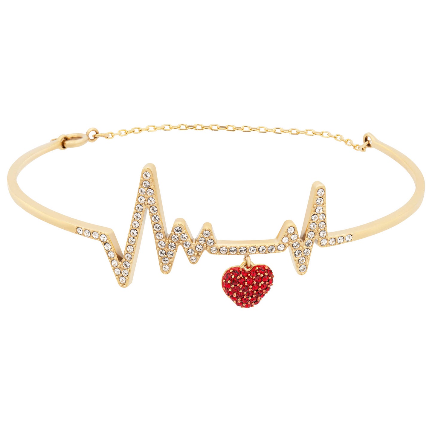 Front view of Swarovski OXO Bangle Women's Bracelet 5470164