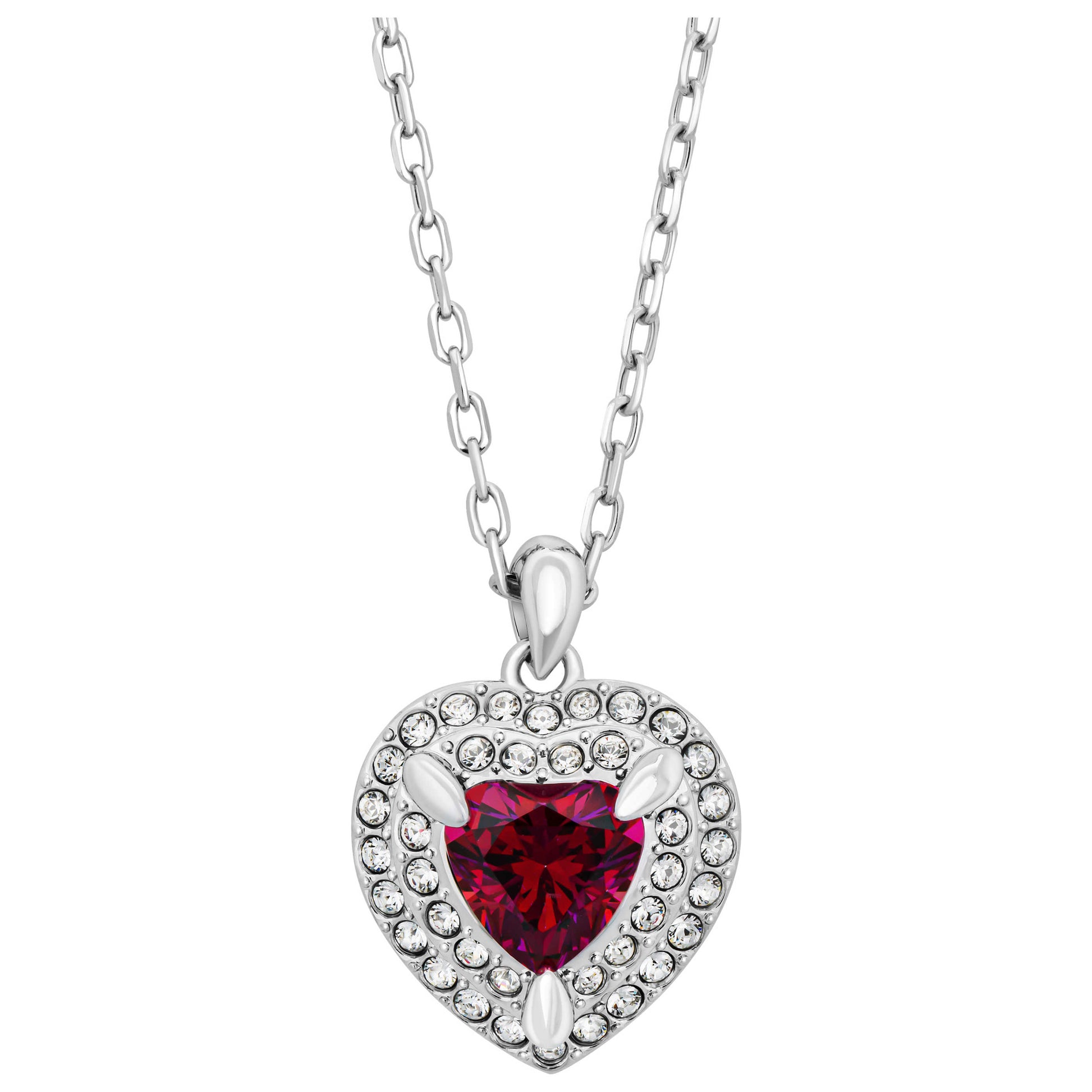 Front view of Swarovski One Women's Necklace 5470602