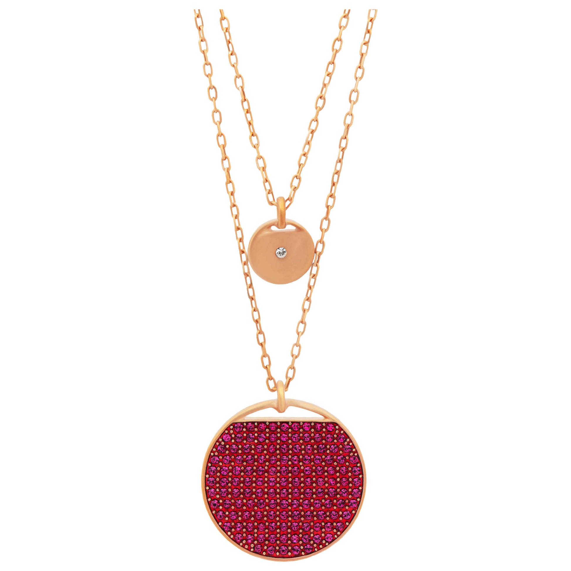 Front view of Swarovski Ginger Women's Necklace 5472448