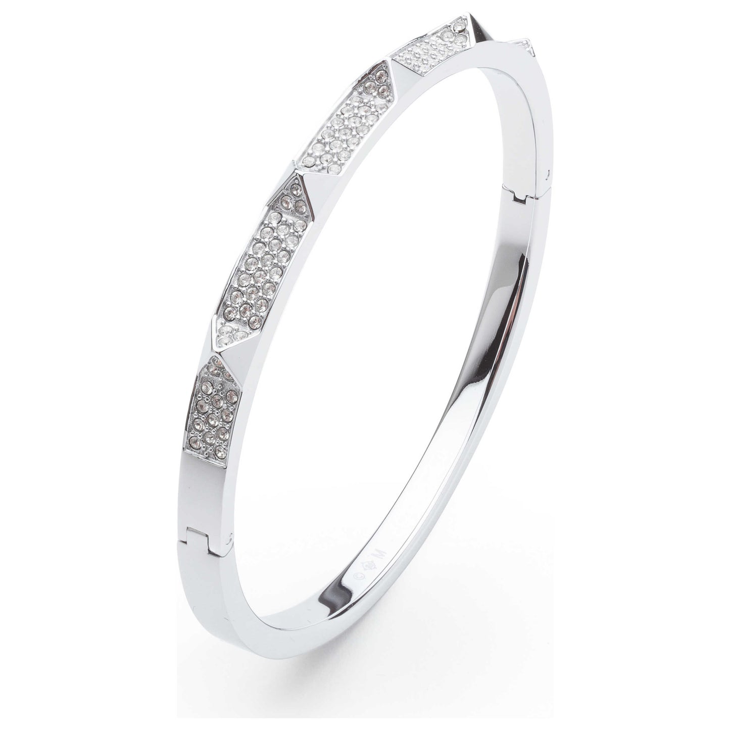 Front view of Swarovski Tactic Bangle Women's Bracelet 5472585