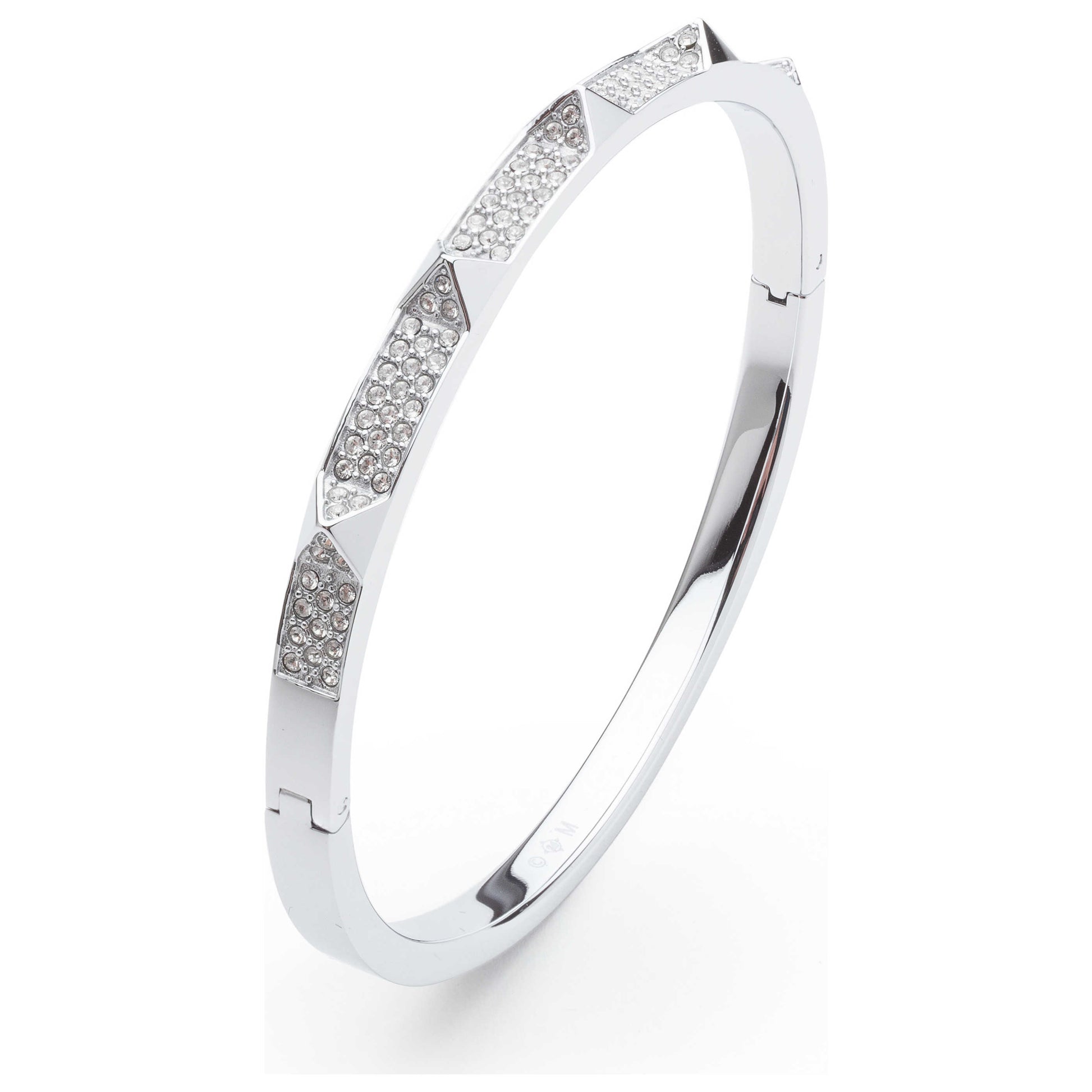 Front view of Swarovski Tactic Bangle Women's Bracelet 5472585