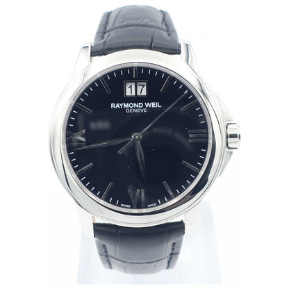 Front view of Raymond Weil Tradition Men's Swiss Quartz (Battery-Powered) Watch 5476-ST-00207-SD
