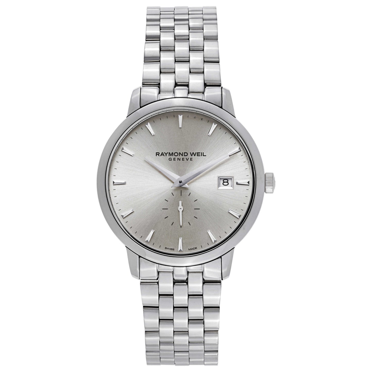 Front view of Raymond Weil Toccata Men's Swiss Quartz (Battery-Powered) Watch 5484-ST-65001