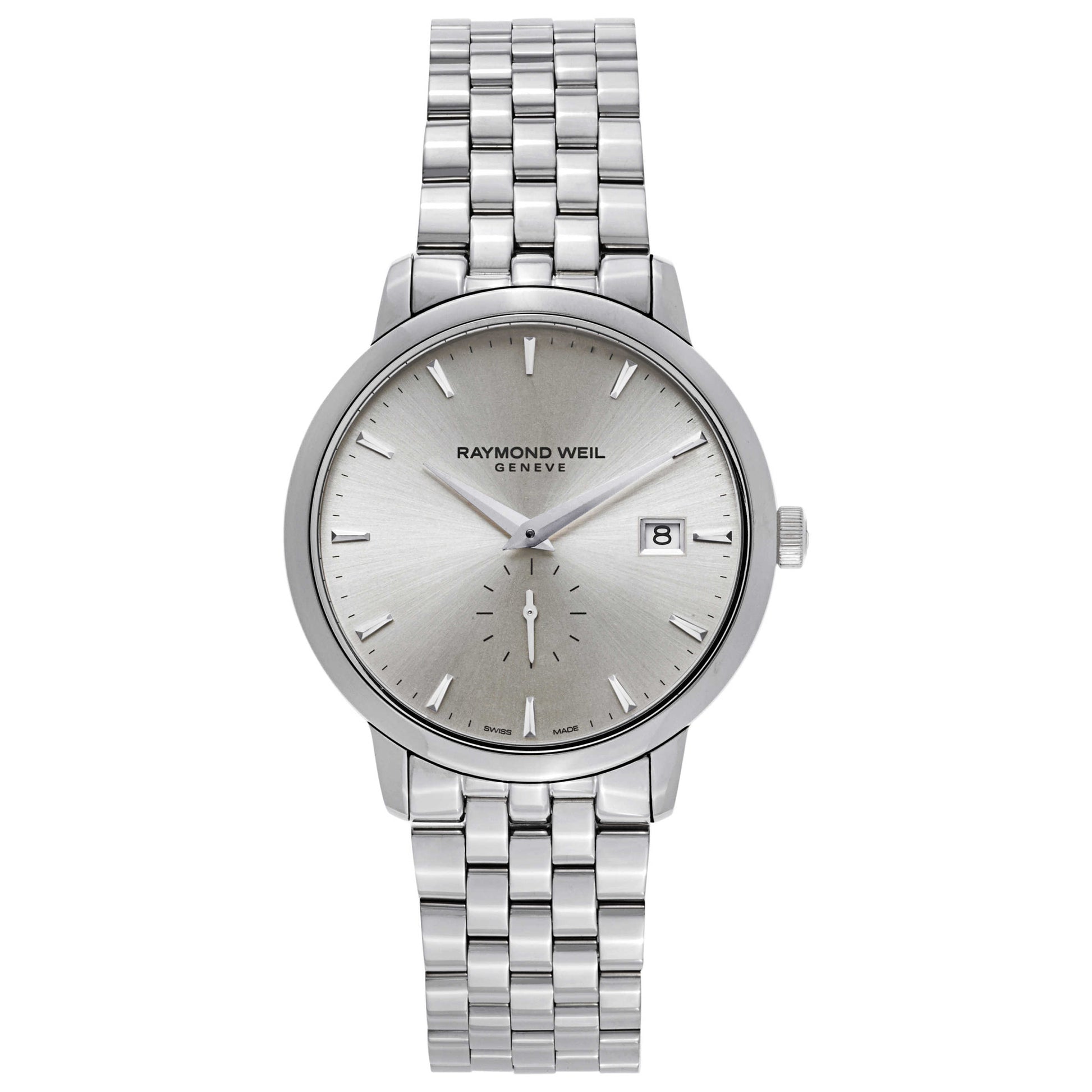 Front view of Raymond Weil Toccata Men's Swiss Quartz (Battery-Powered) Watch 5484-ST-65001
