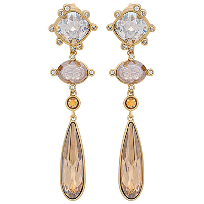 Front view of Swarovski Olive Women's Earrings 5485473