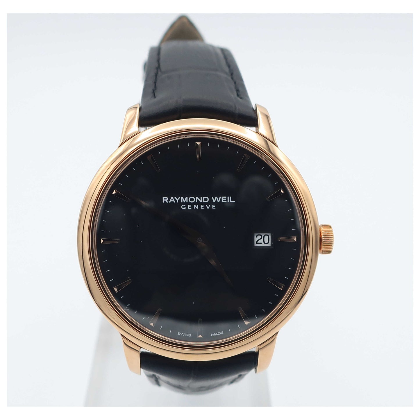 Front view of Raymond Weil Toccata Men's Swiss Quartz (Battery-Powered) Watch 5488-PC5-20001-SD