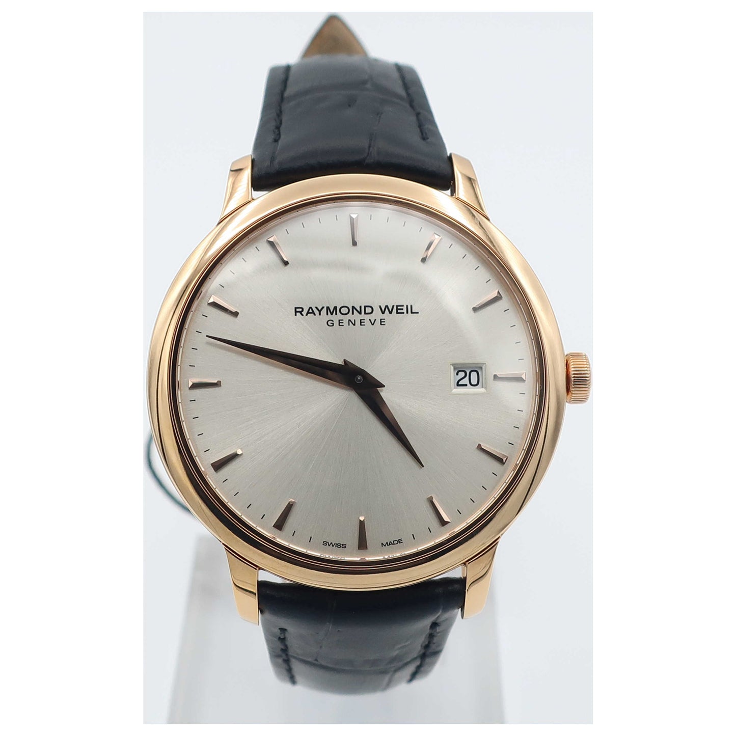 Front view of Raymond Weil Toccata Men's Swiss Quartz (Battery-Powered) Watch 5488-PC5-65001-SD