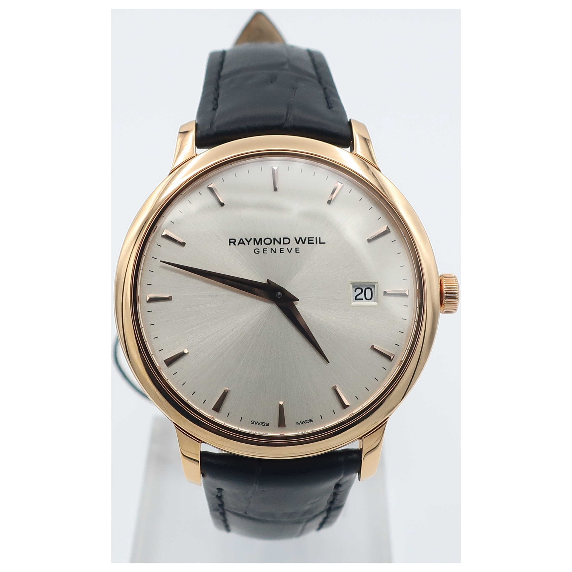 Front view of Raymond Weil Toccata Men's Swiss Quartz (Battery-Powered) Watch 5488-PC5-65001-SD