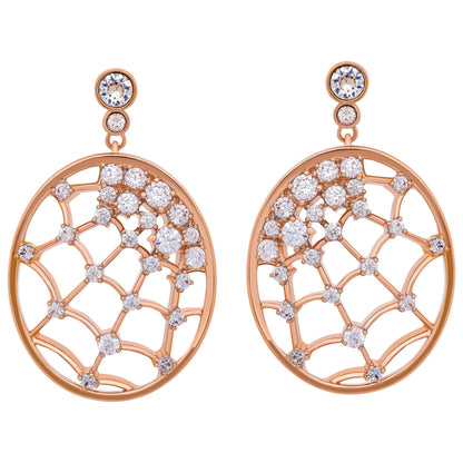 Front view of Swarovski Precisely Women's Earrings 5488406