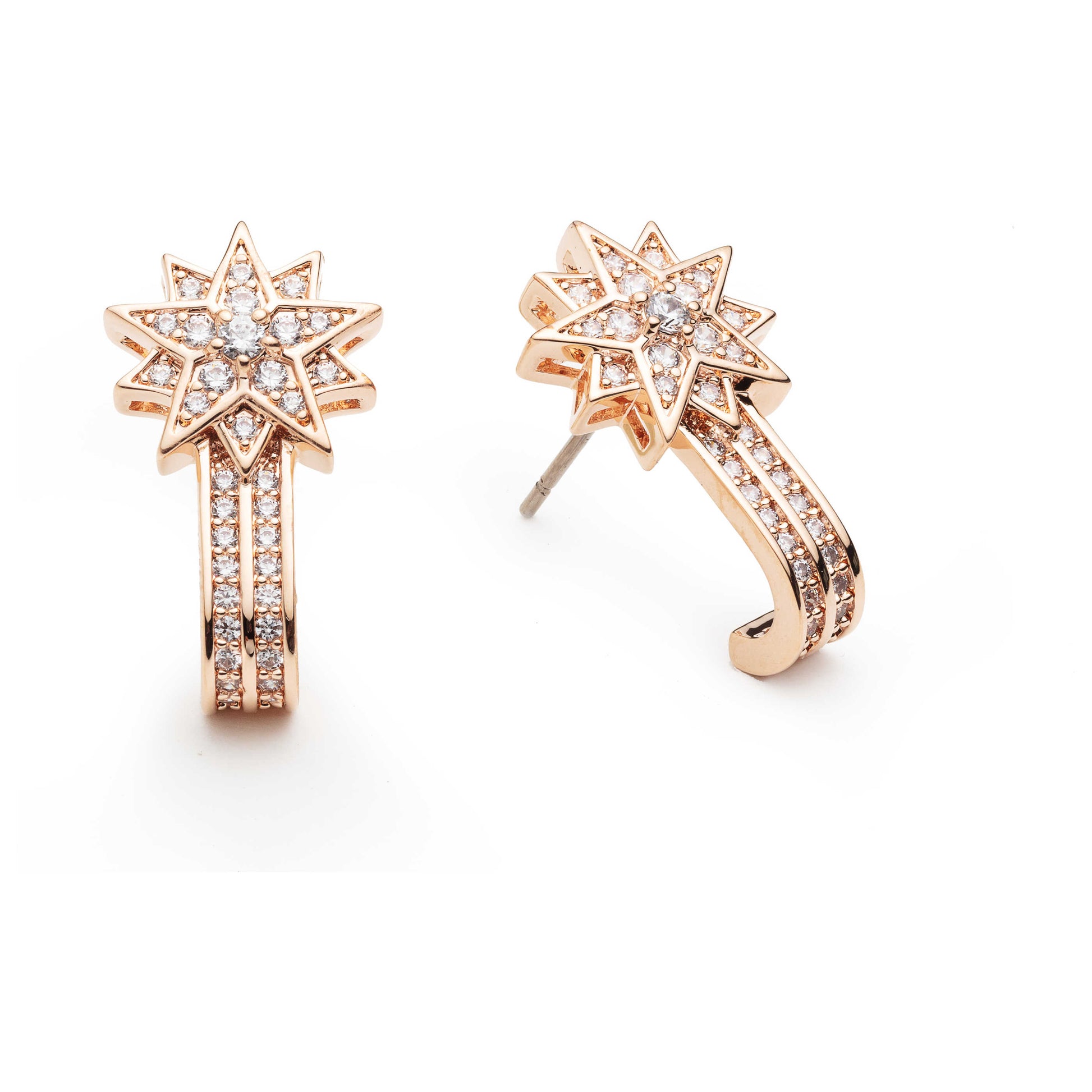 Front view of Swarovski Moon Sun Women's Earrings 5489778