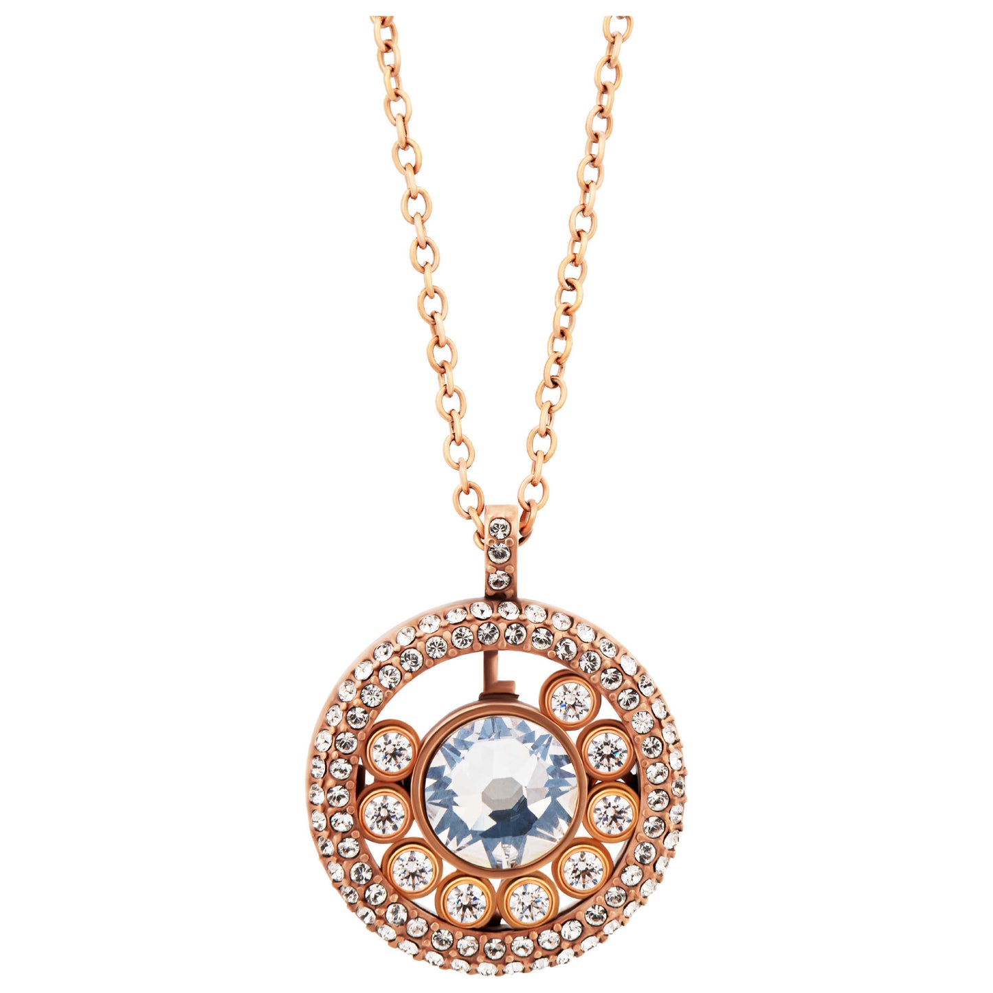Front view of Swarovski Admiration Women's Necklace 5491668