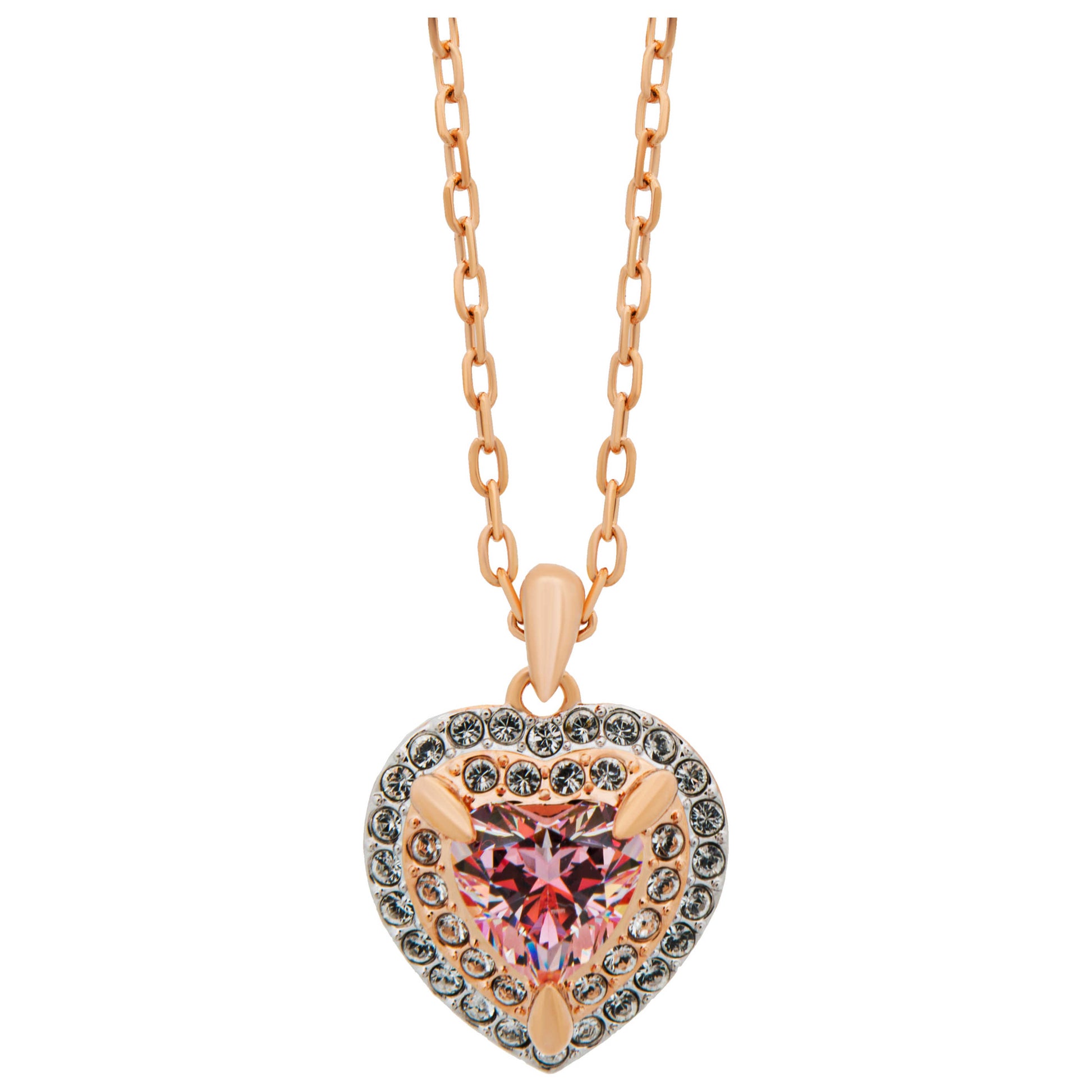 Front view of Swarovski One Women's Necklace 5492260