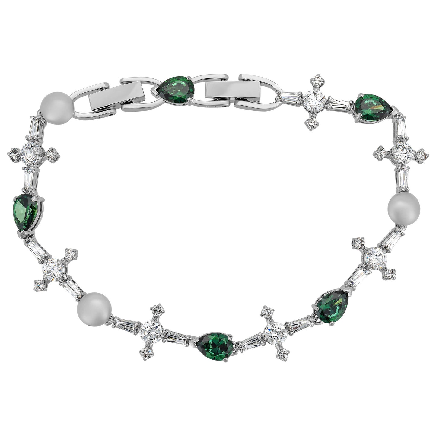 Front view of Swarovski Perfection Women's Bracelet 5493102