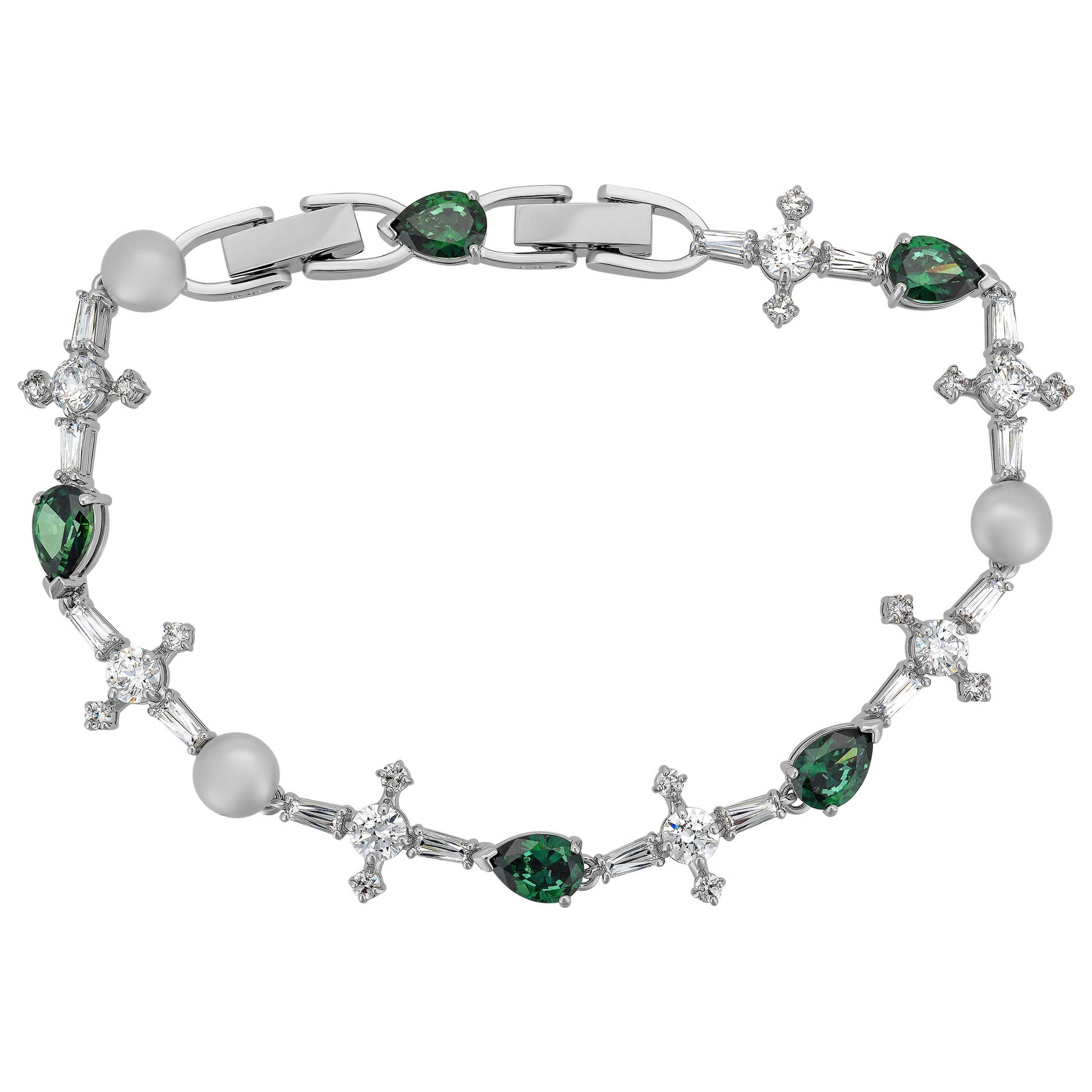Front view of Swarovski Perfection Women's Bracelet 5493102