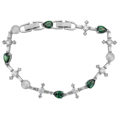 Front view of Swarovski Perfection Women's Bracelet 5493102