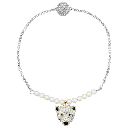 Front view of Swarovski Polar Bestiary Women's Bracelet 5493706