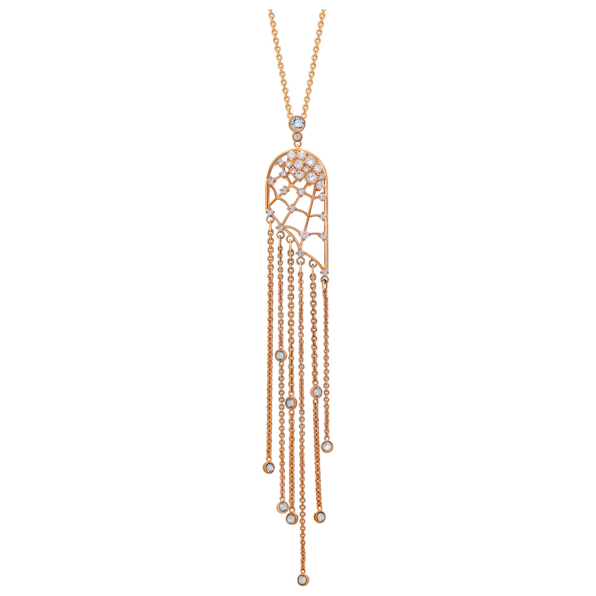 Front view of Swarovski Precisely Women's Necklace 5496492