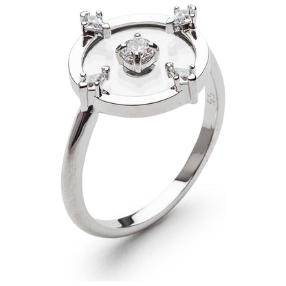 Front view of Swarovski North Women's Ring 5497233