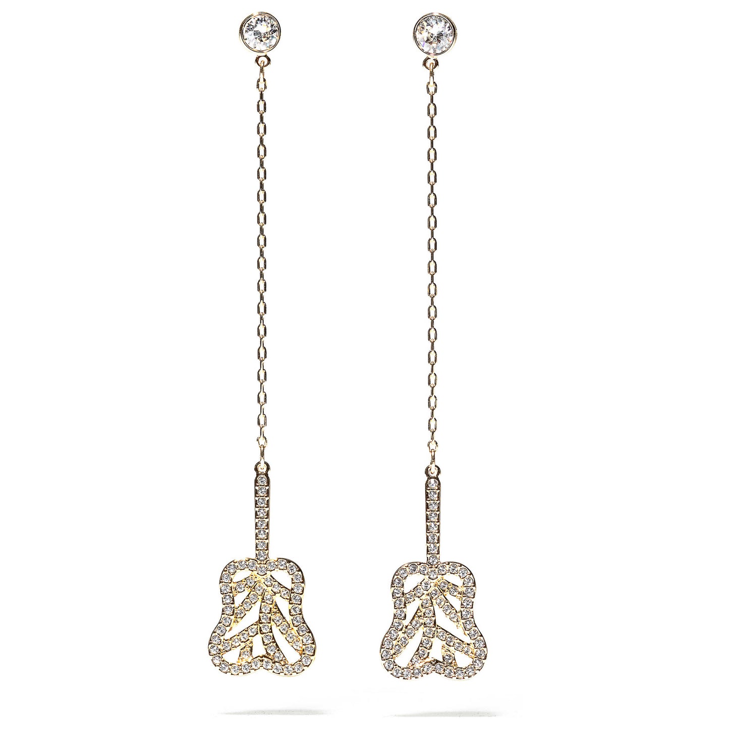 Front view of Swarovski My Hero Women's Earrings 5497701