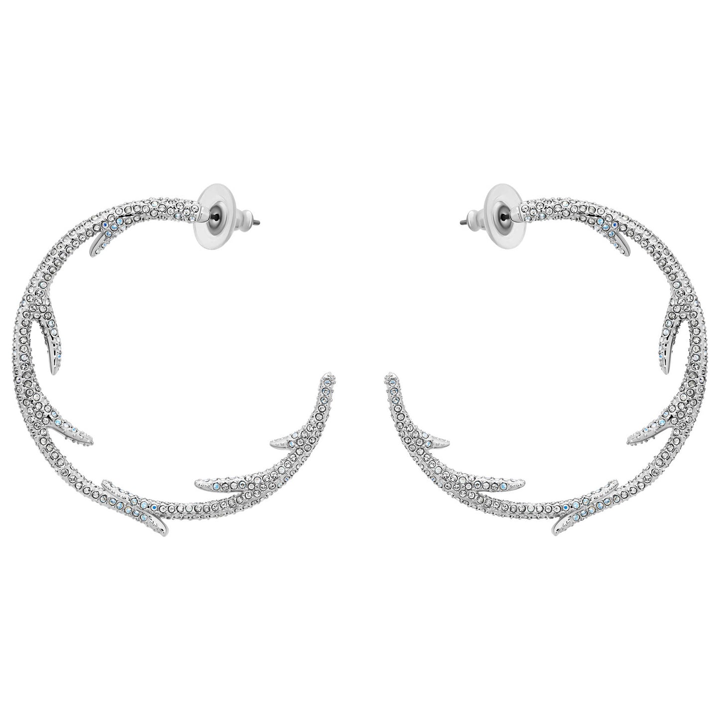 Front view of Swarovski Polar Bestiary Women's Earrings 5499626