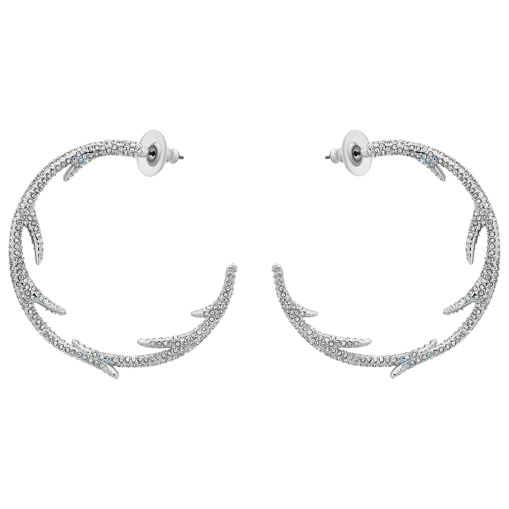 Front view of Swarovski Polar Bestiary Women's Earrings 5499626