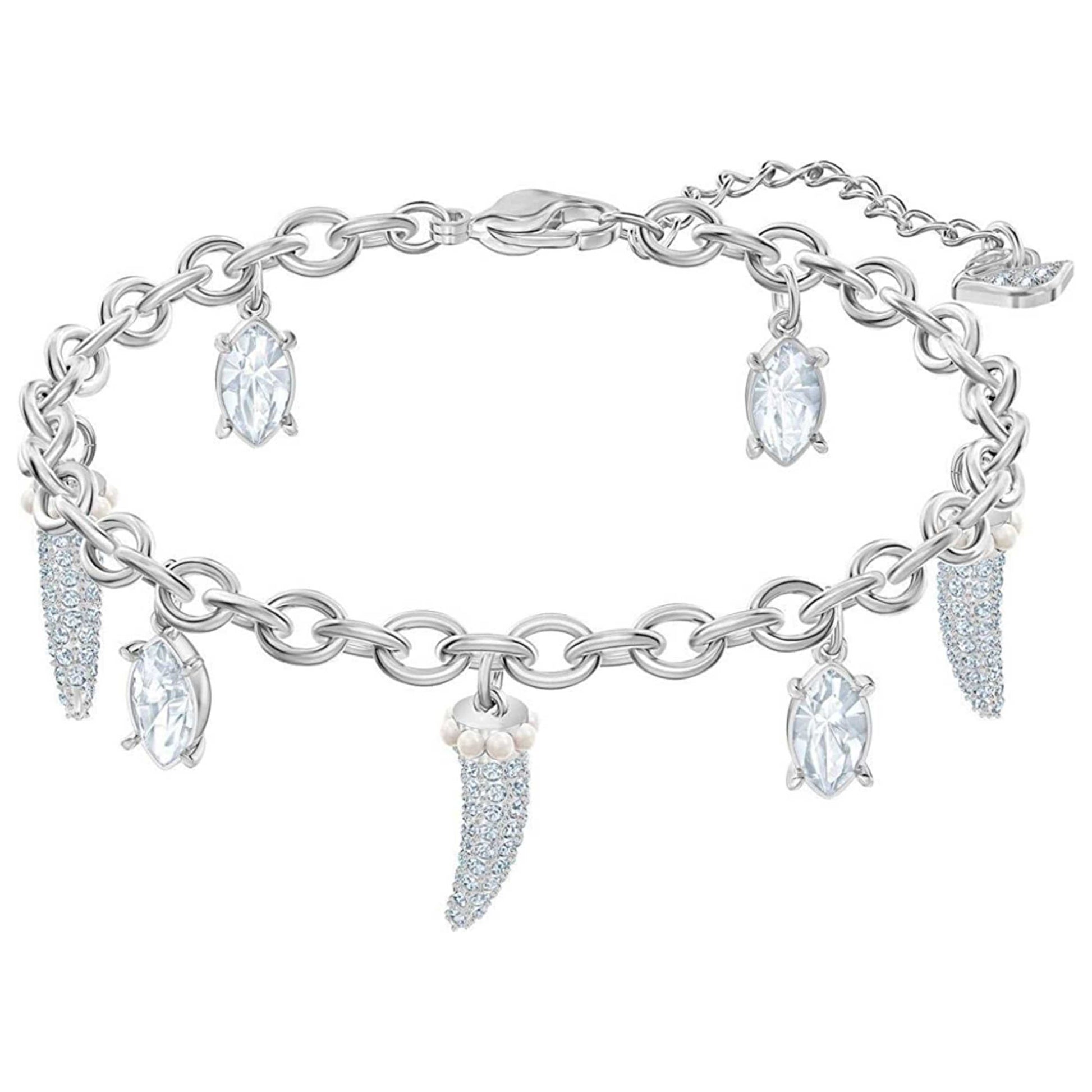 Front view of Swarovski Polar Bestiary Women's Bracelet 5501007