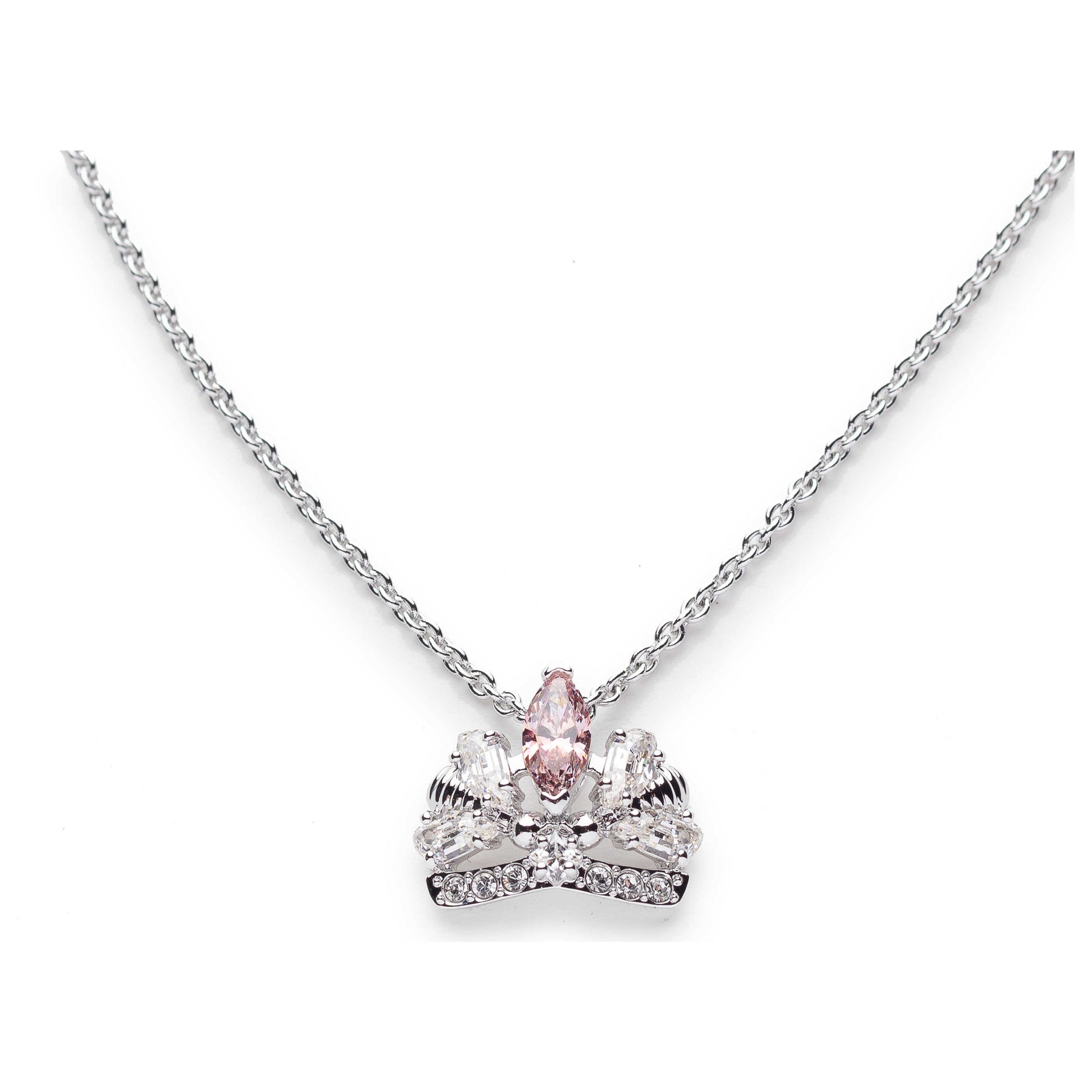 Front view of Swarovski Bee A Queen Women's Necklace 5501076