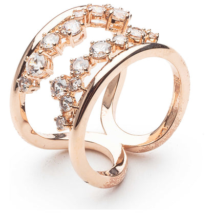 Front view of Swarovski North Women's Ring 5512431
