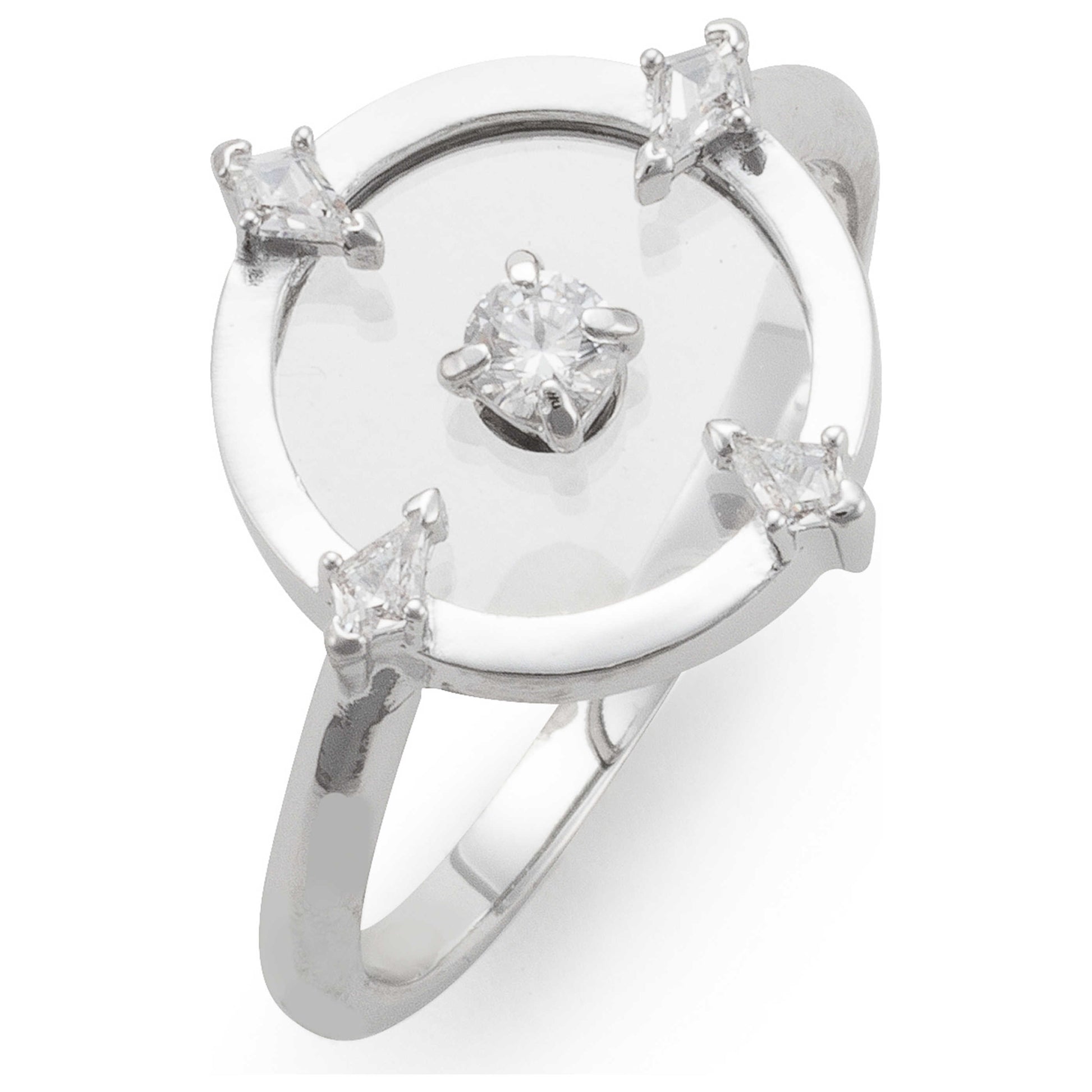 Front view of Swarovski North Women's Ring 5515021