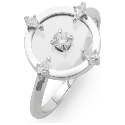 Front view of Swarovski North Women's Ring 5515021