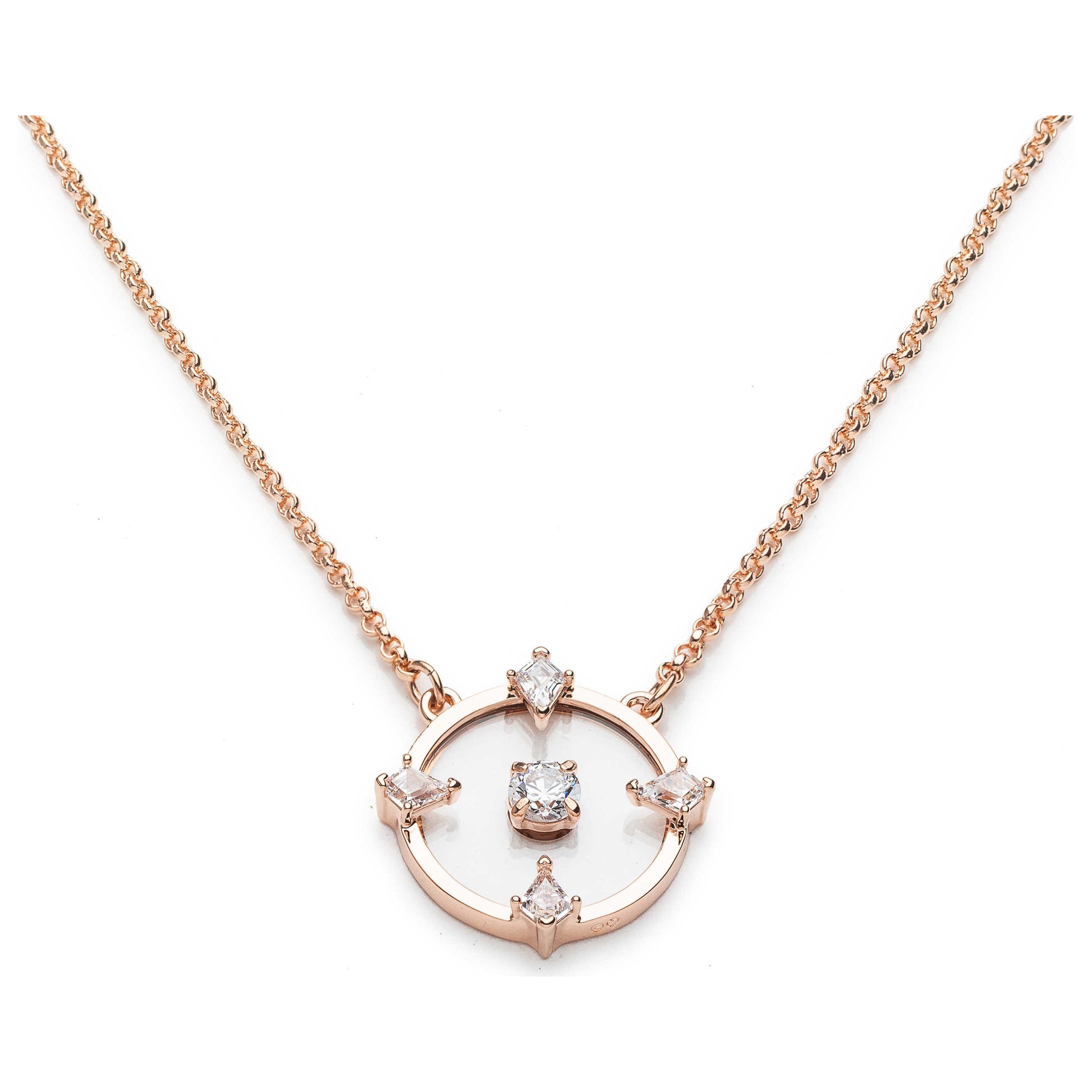 Front view of Swarovski If North Women's Necklace 5516002