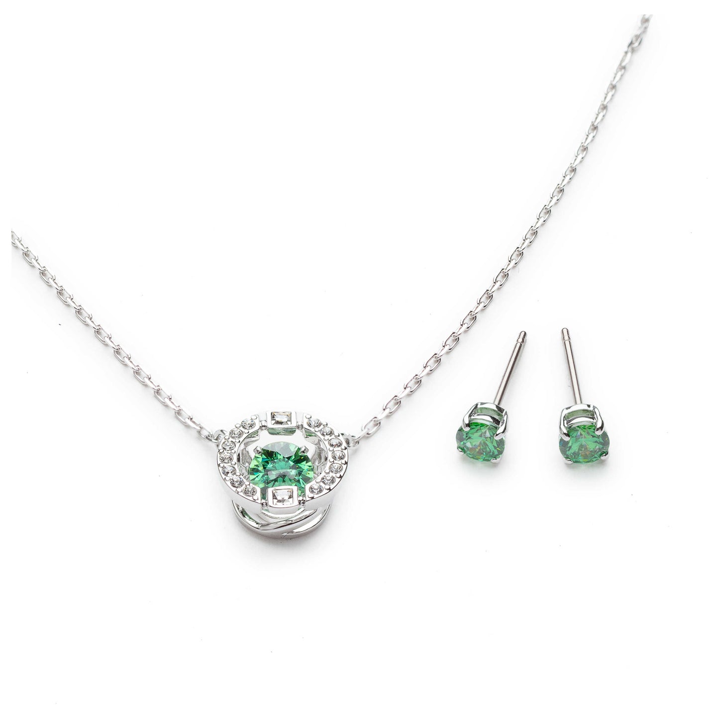 Front view of Swarovski Sparkling Dance Women's Necklace 5516965