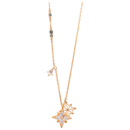 Front view of Swarovski Symbolic Star Women's Necklace 5517178
