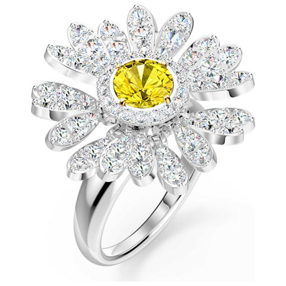 Front view of Swarovski Eternal Flower Women's Ring 5520366