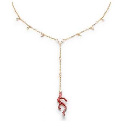 Front view of Swarovski Shell Women's Necklace 5520658