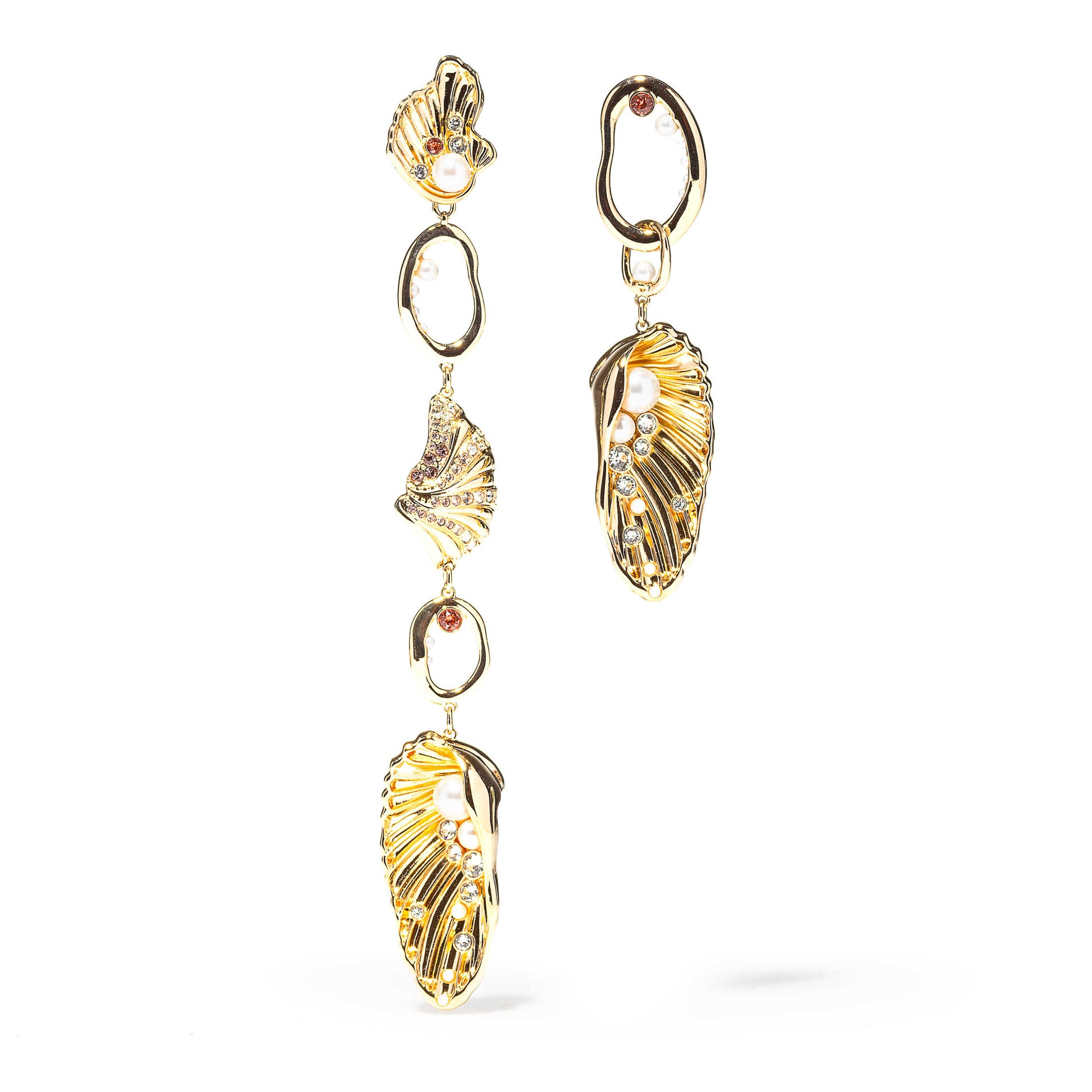 Front view of Swarovski Shell Women's Earrings 5520664